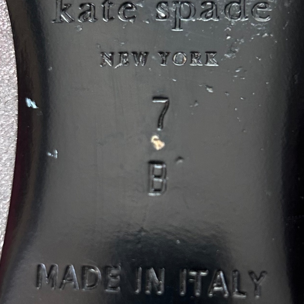 Kate spade silver flats 7 - Picture 13 of 13